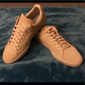 Tonal Suede Pumas (Vachetta Tan)